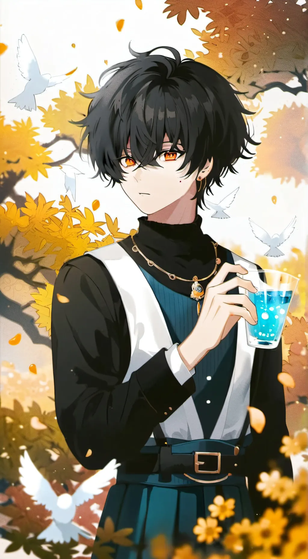 ai character: haru background