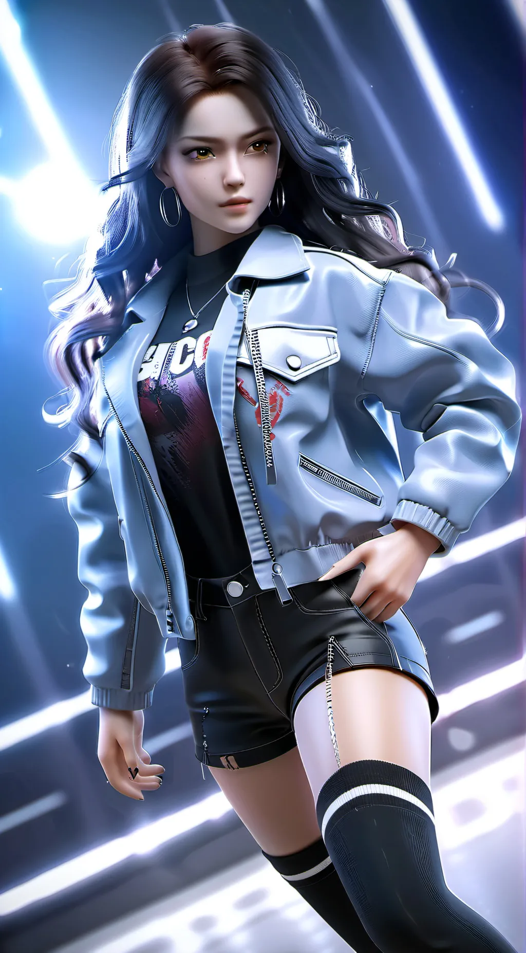 ai character: Page. background