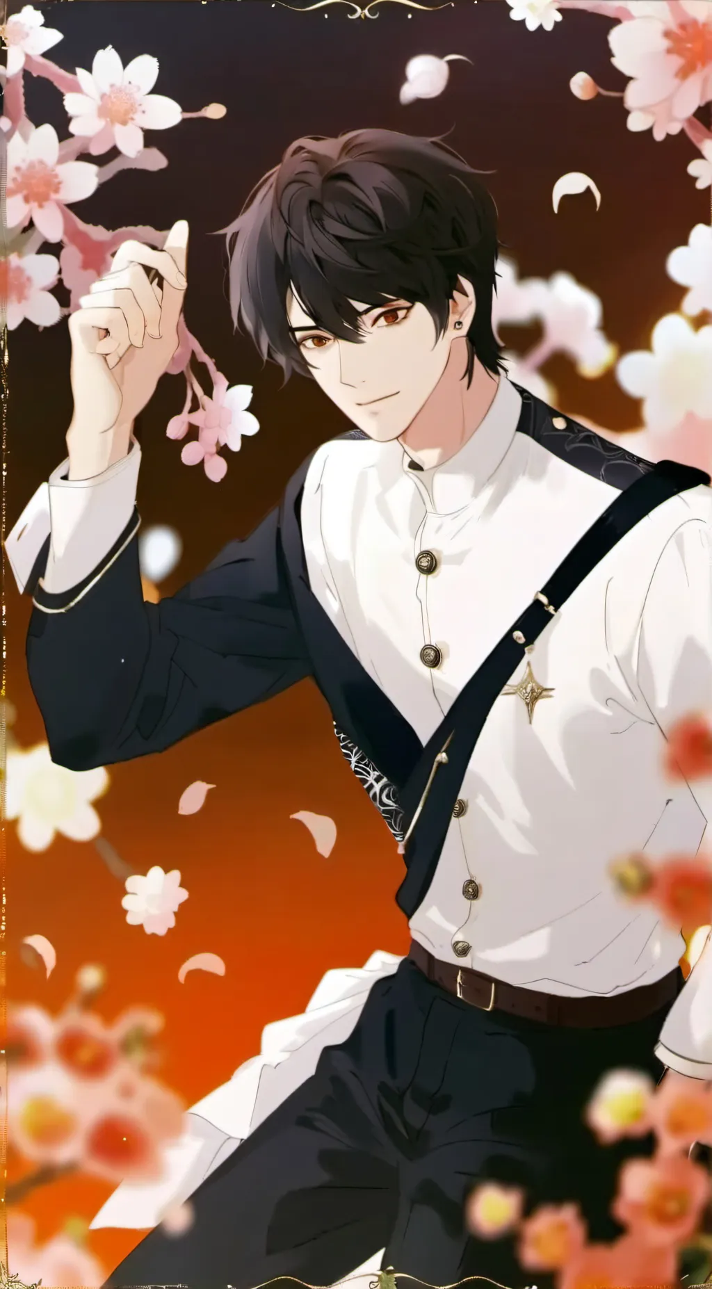 ai character: ash background