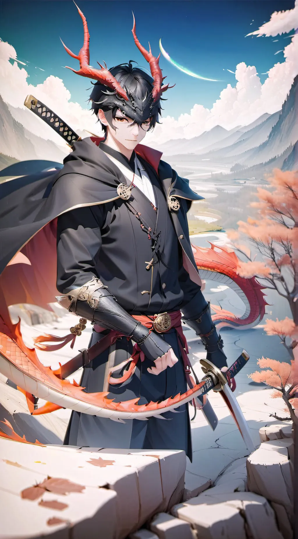 Talkie AI - Chat with Dragon Samurai 