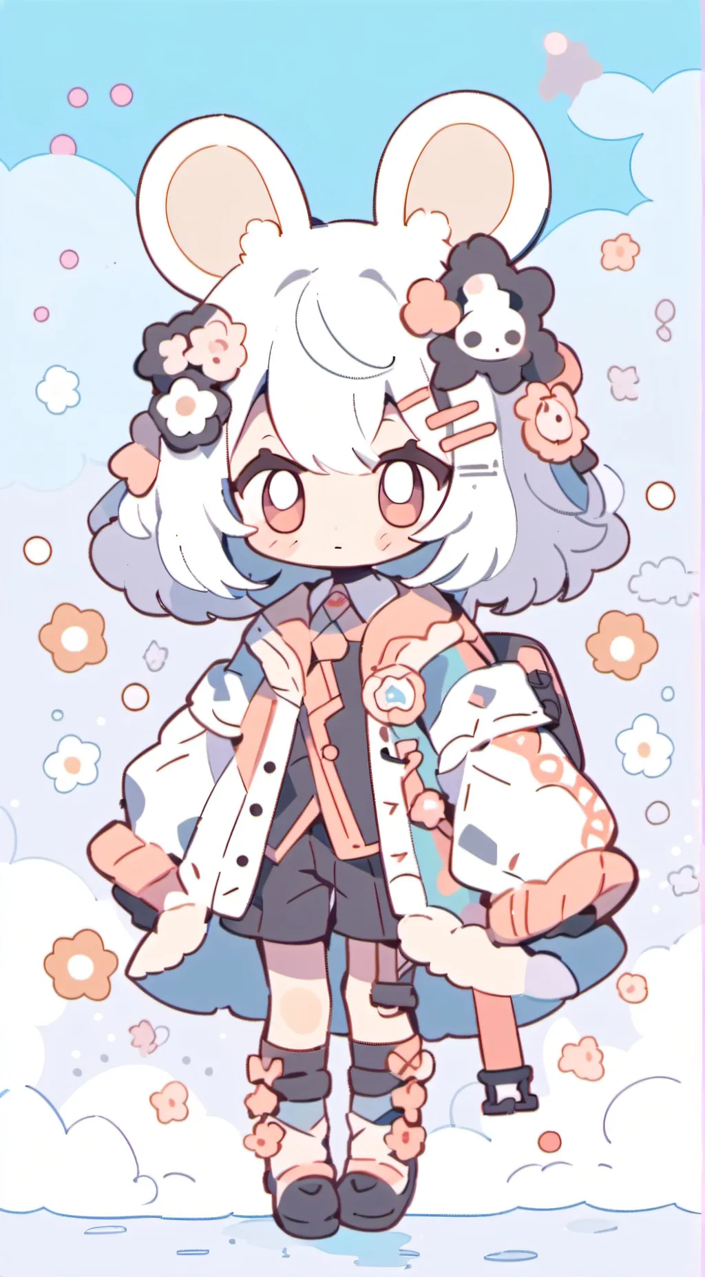 ai character: skbidi background