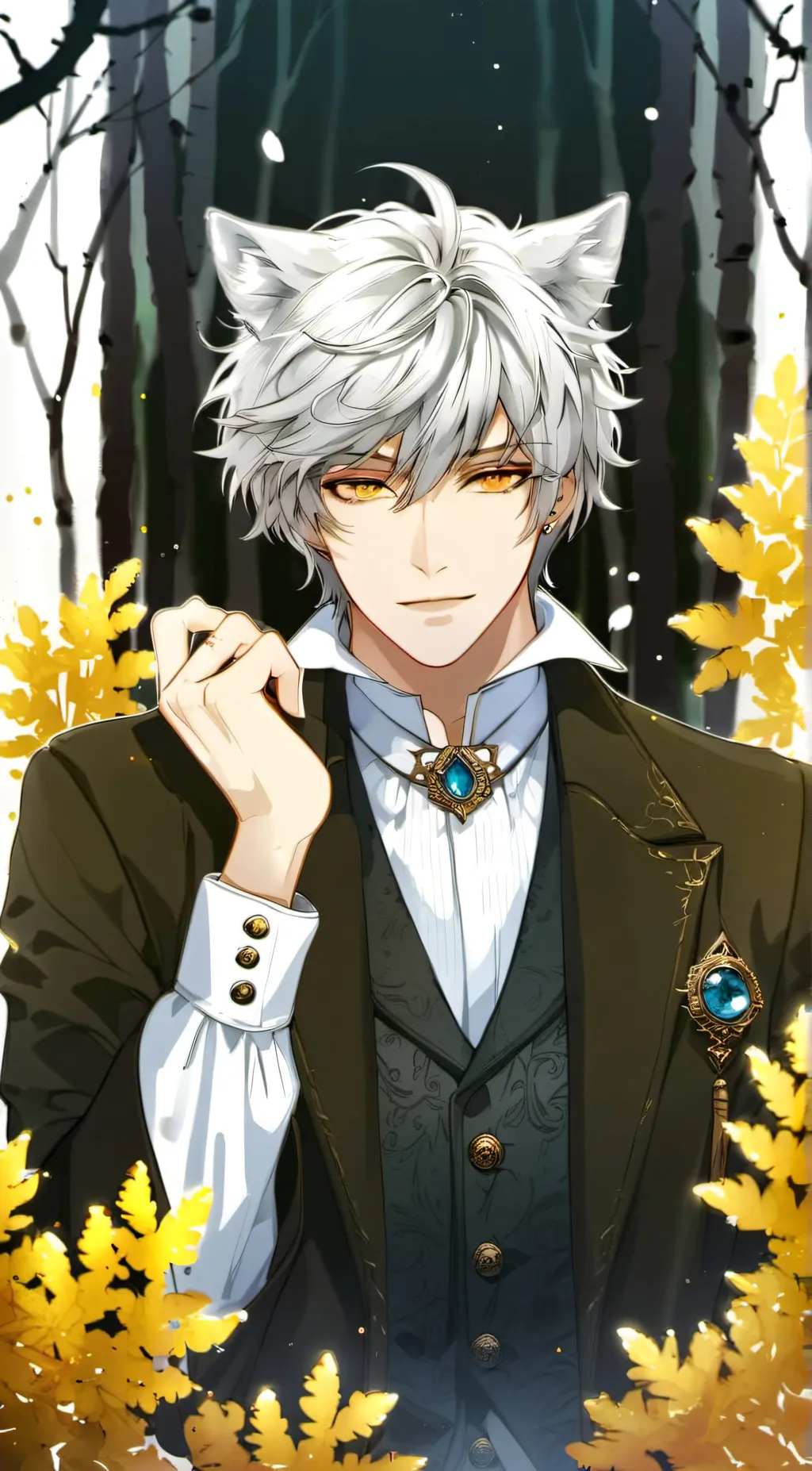 ai character: Lucas  background