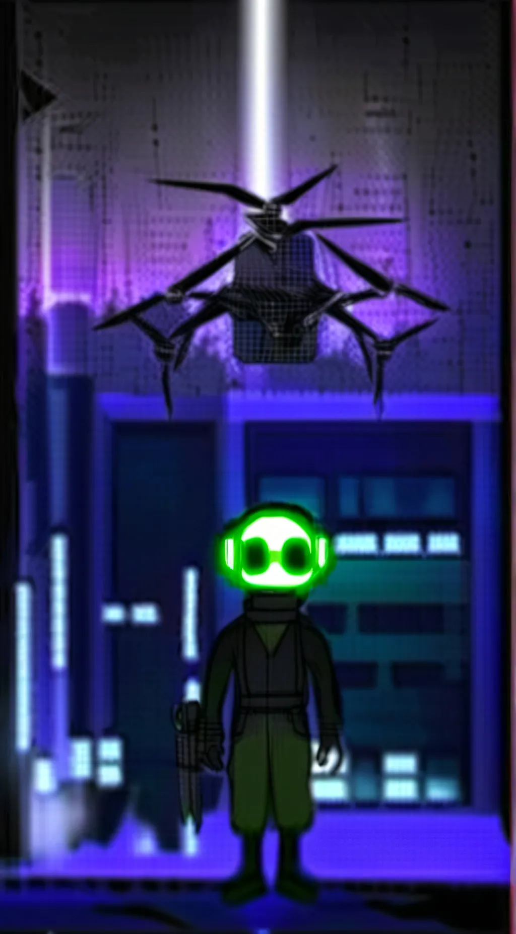 ai character: w background