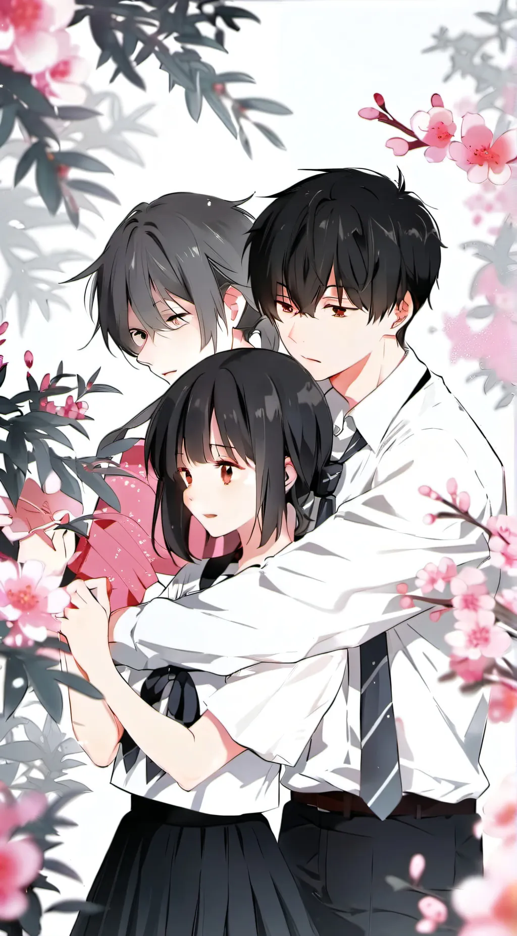 ai character: Adam, Nourel and Z background