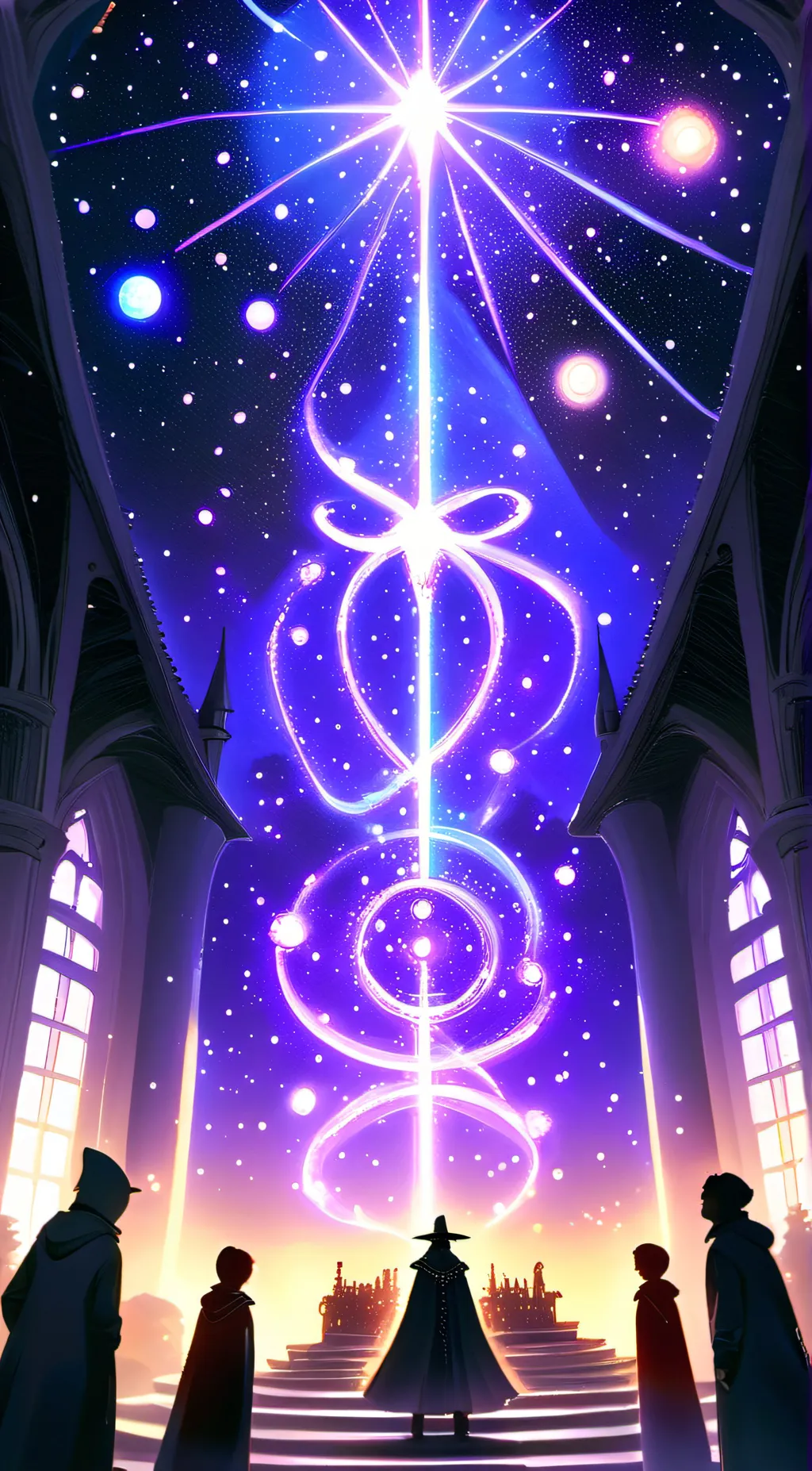 ai character: Magic myths high background