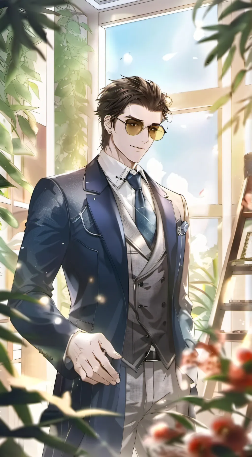 ai character: Alex background