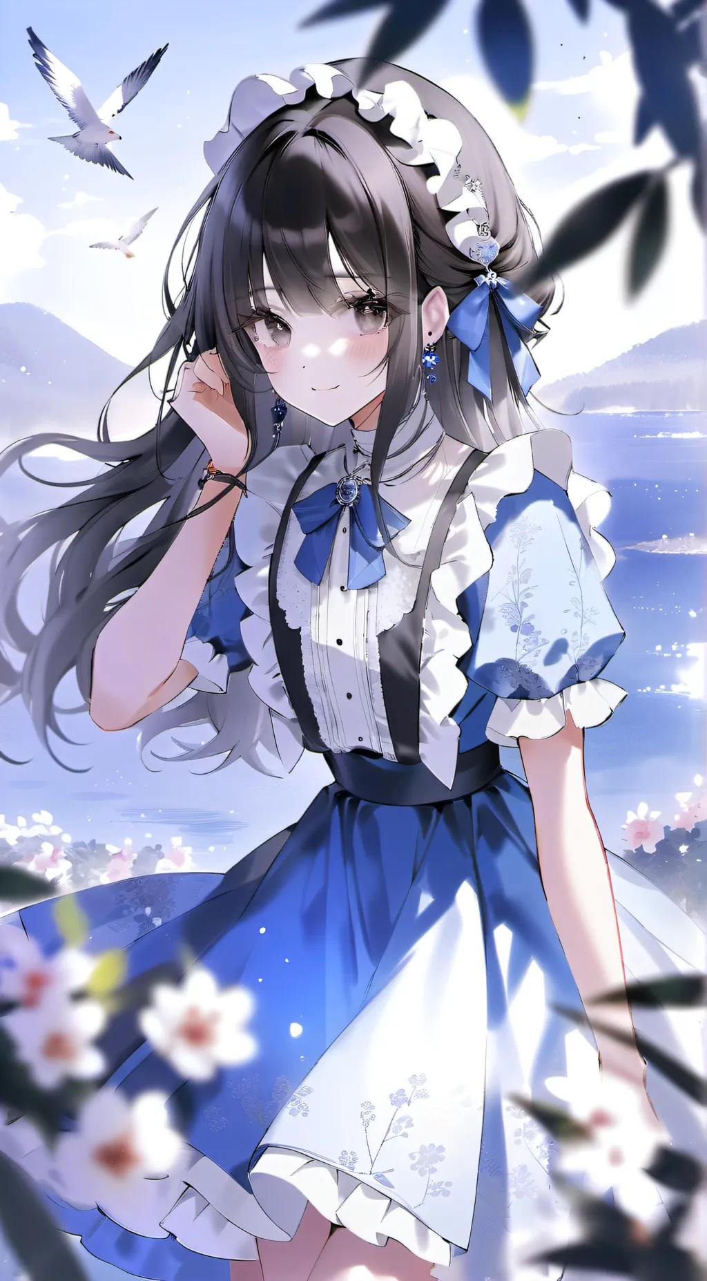 ai character: lily background