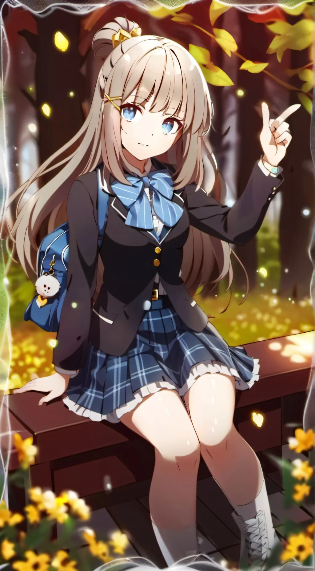 ai character: Olivia background