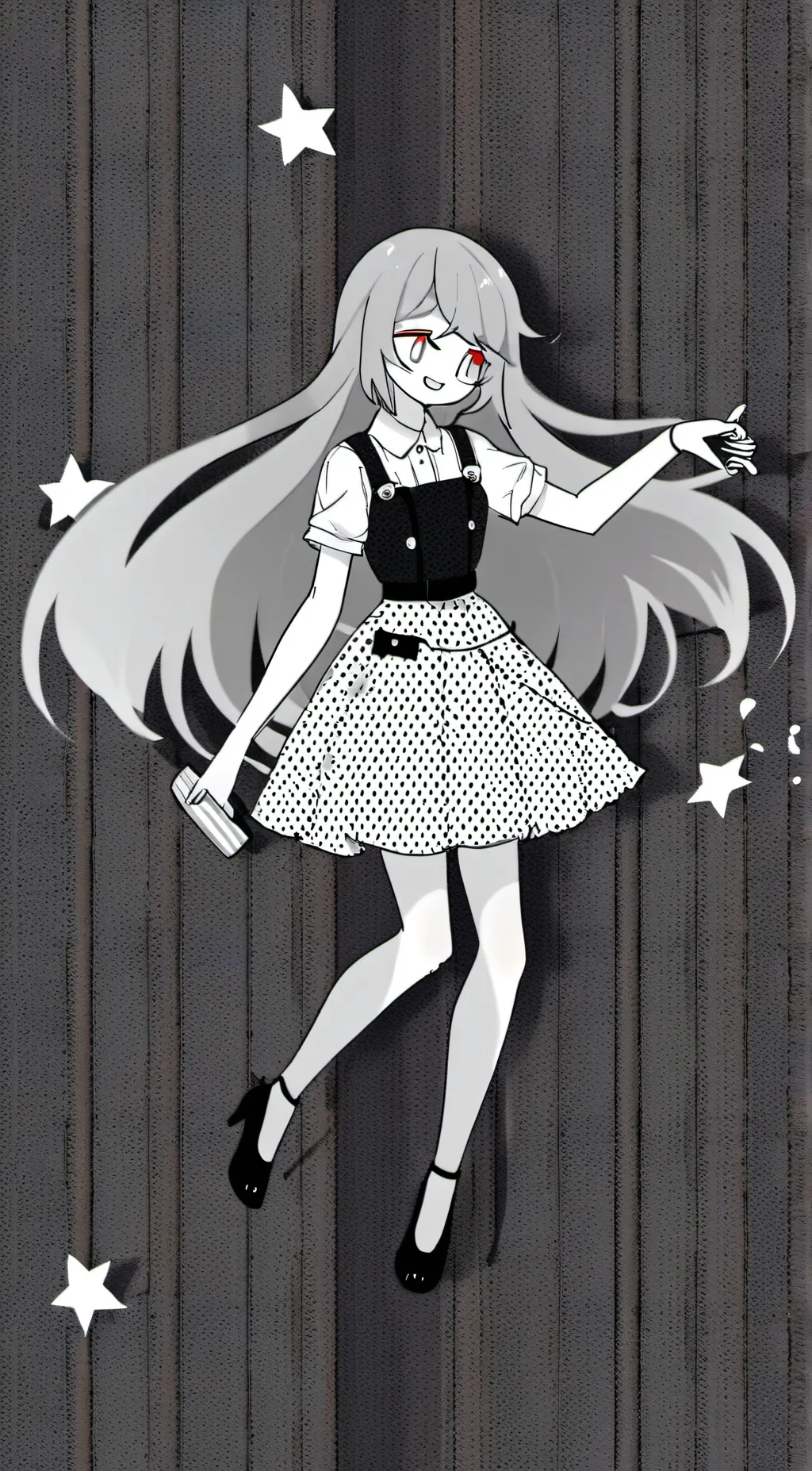 ai character: red chan background