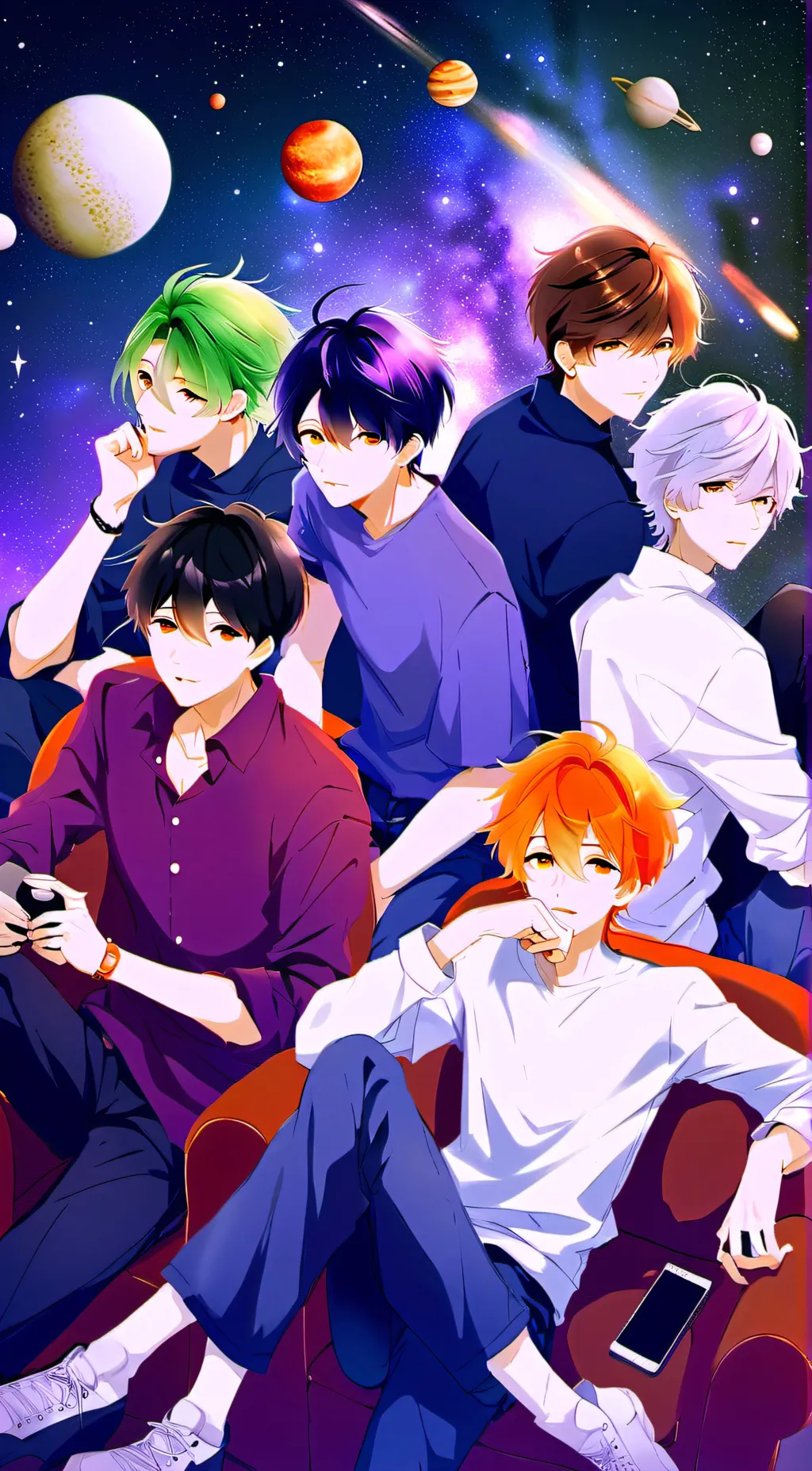 ai character: ✨6 brothers✨ background