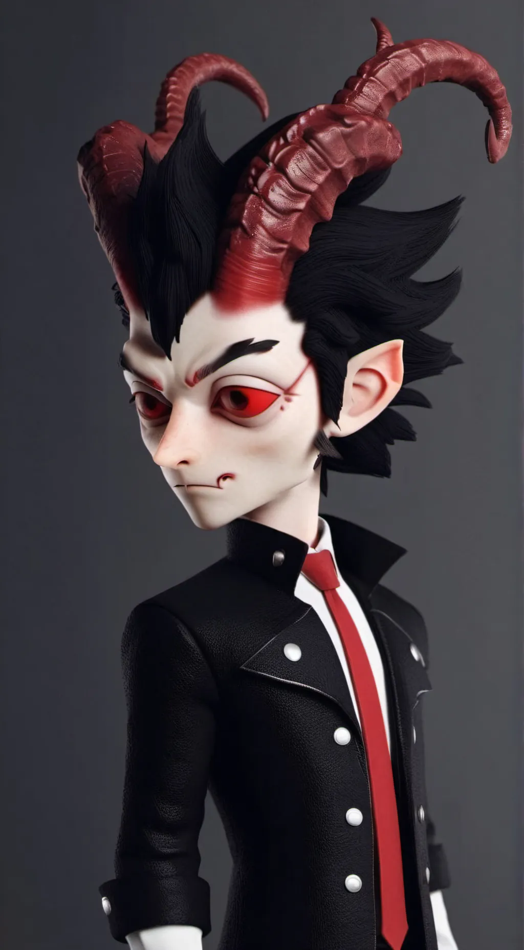 ai character: blitzø (full moon) background