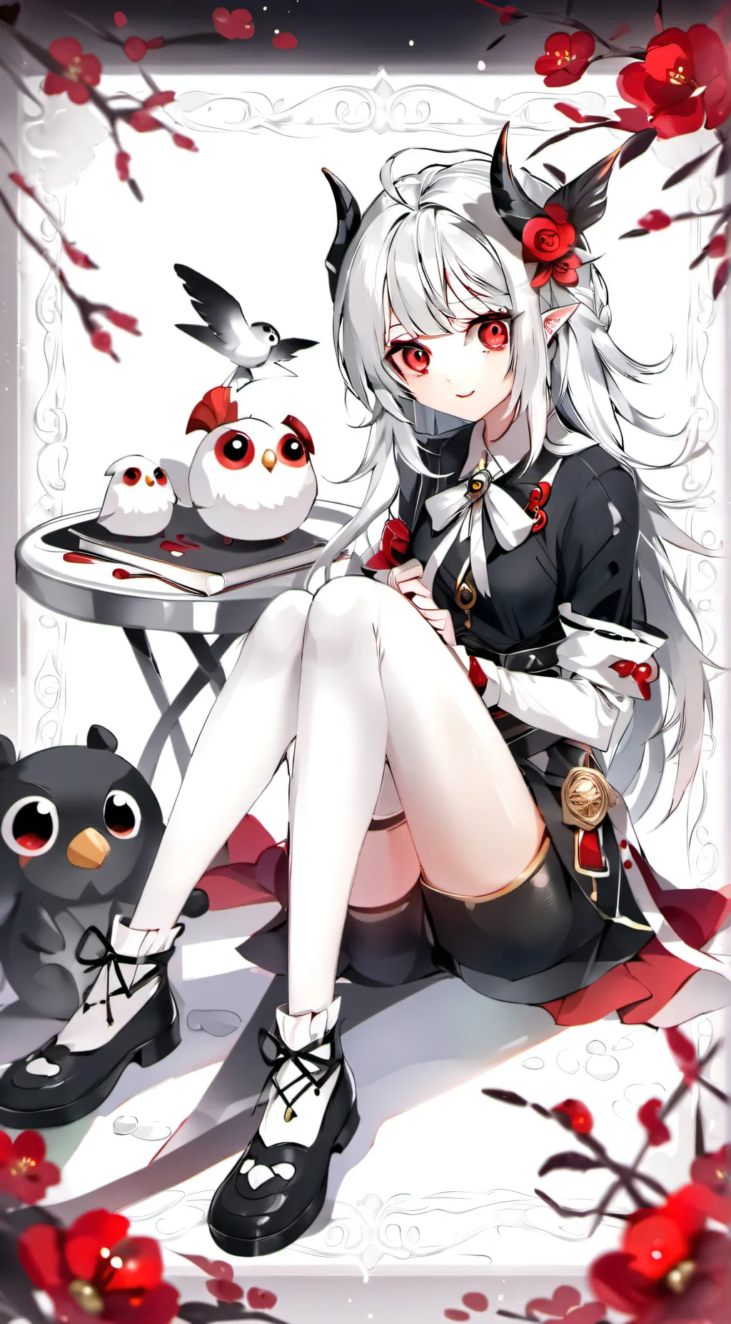 ai character: Shine background