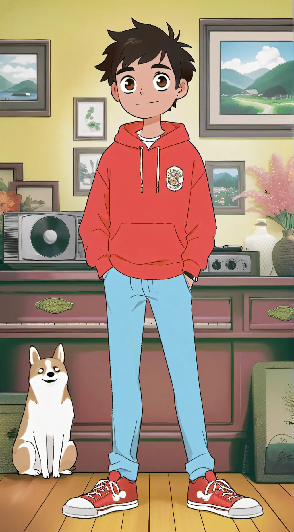 ai character: Marco background