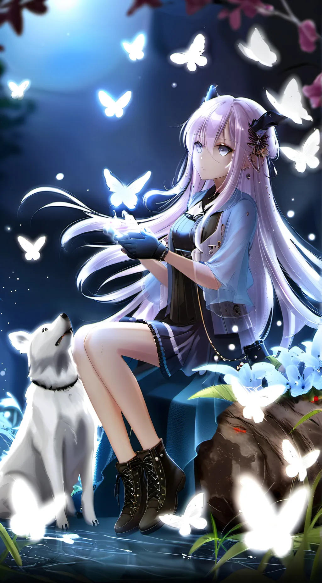 ai character: maya background