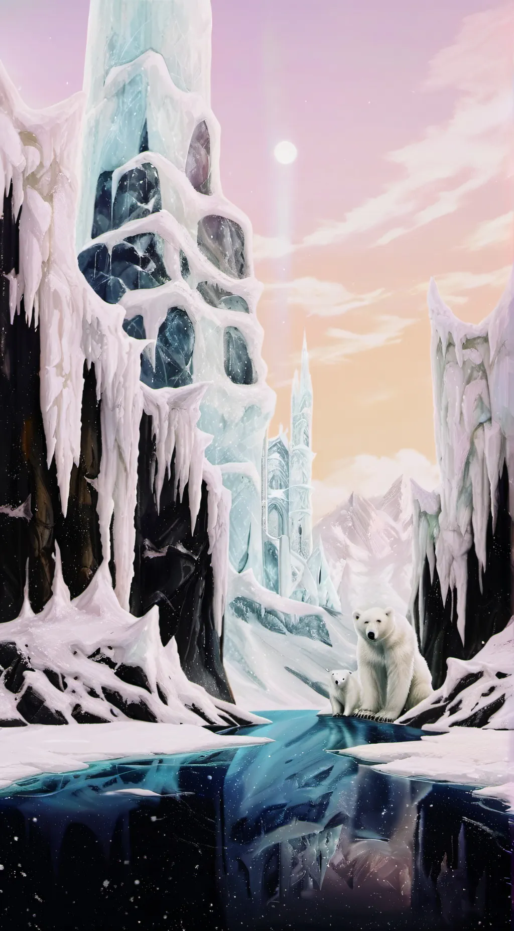 ai character: Aurora background