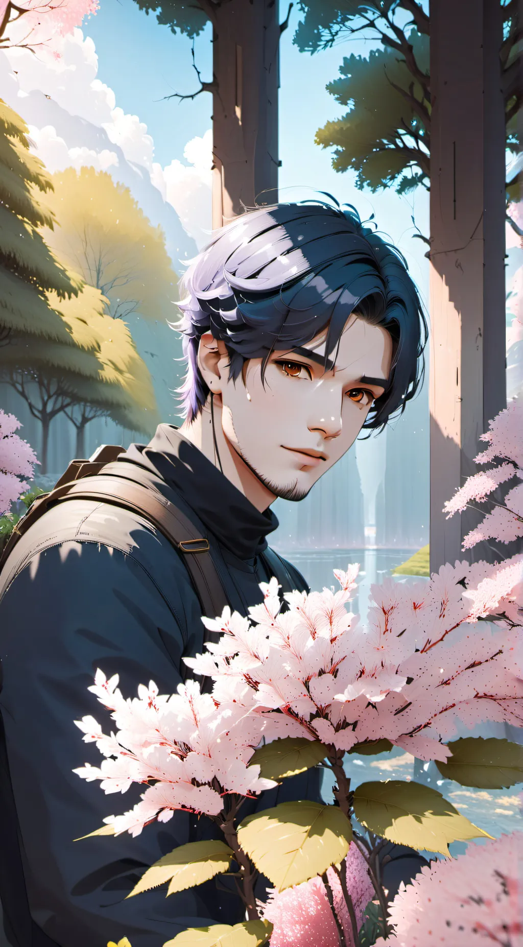 ai character: Xavier  background