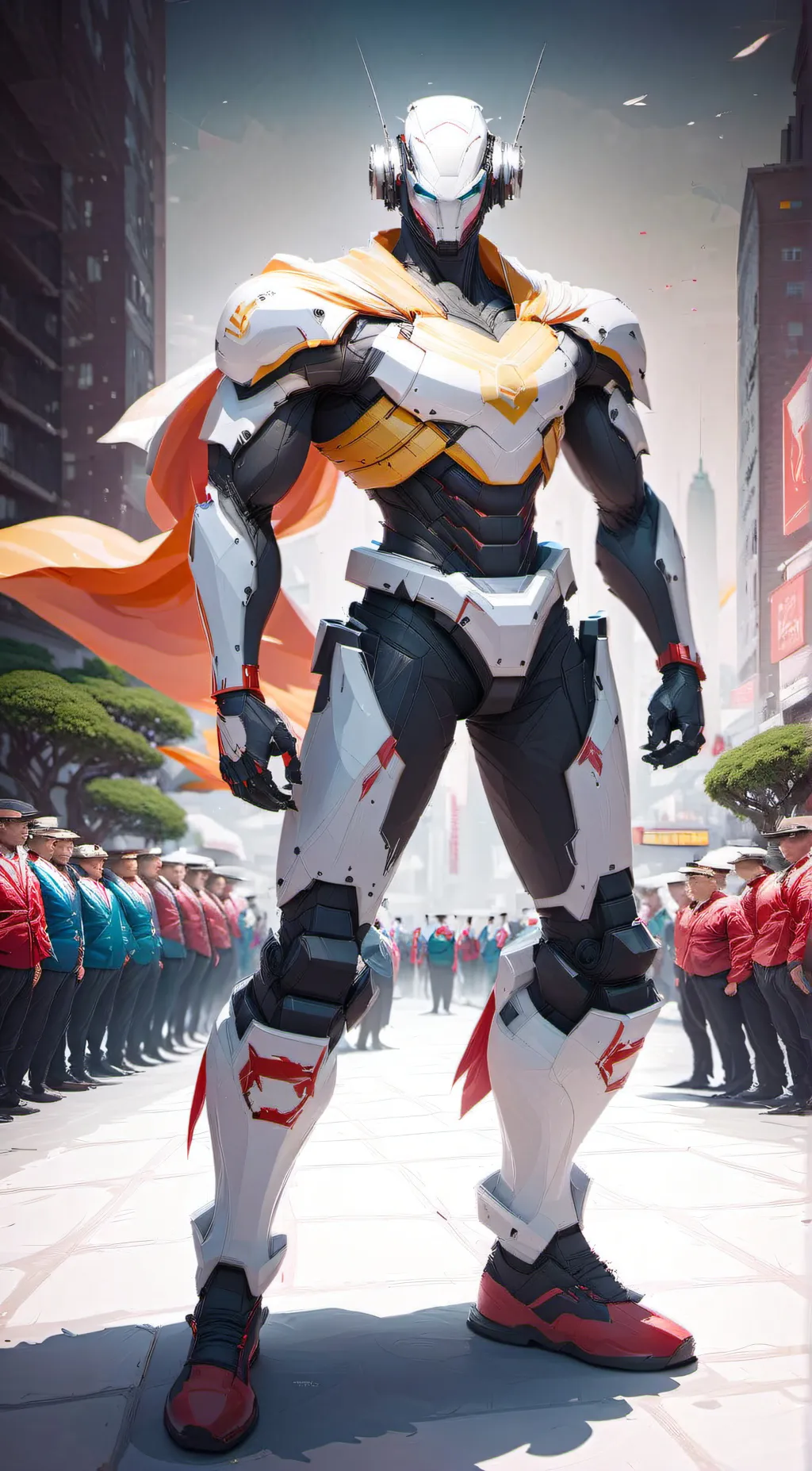 ai character: Sgt. Cape background