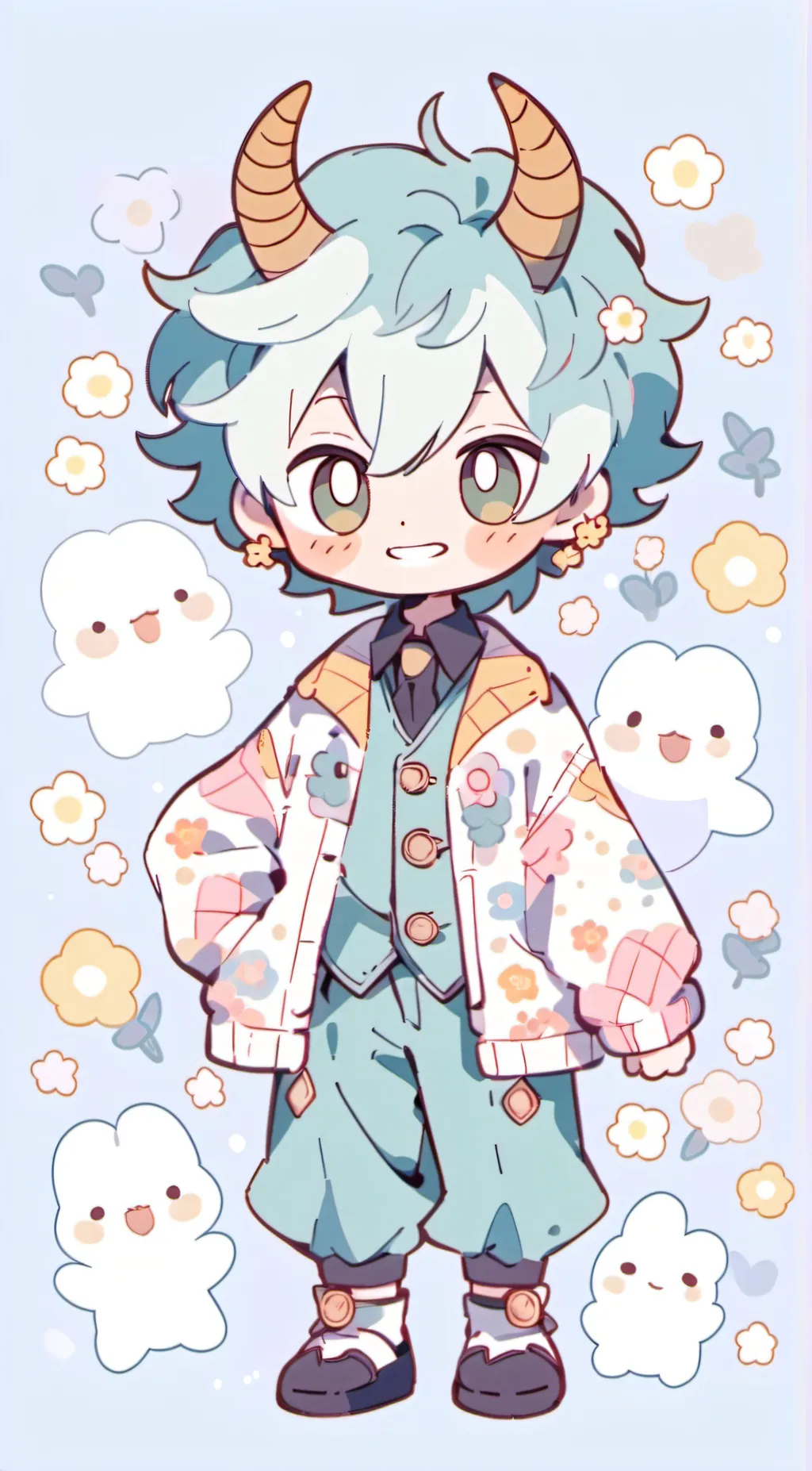 ai character: Jupiter  background