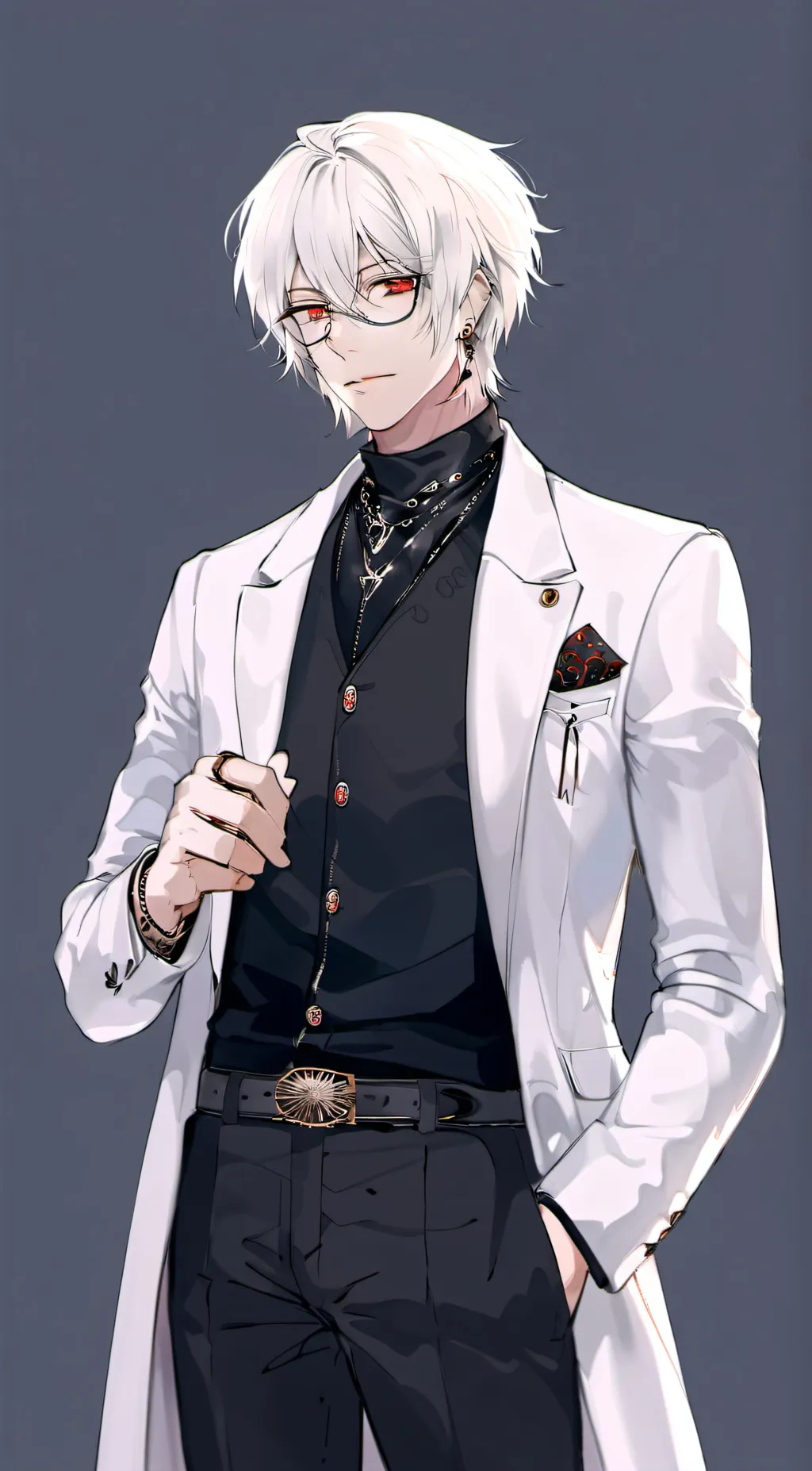 ai character: òじMichealぴé  background