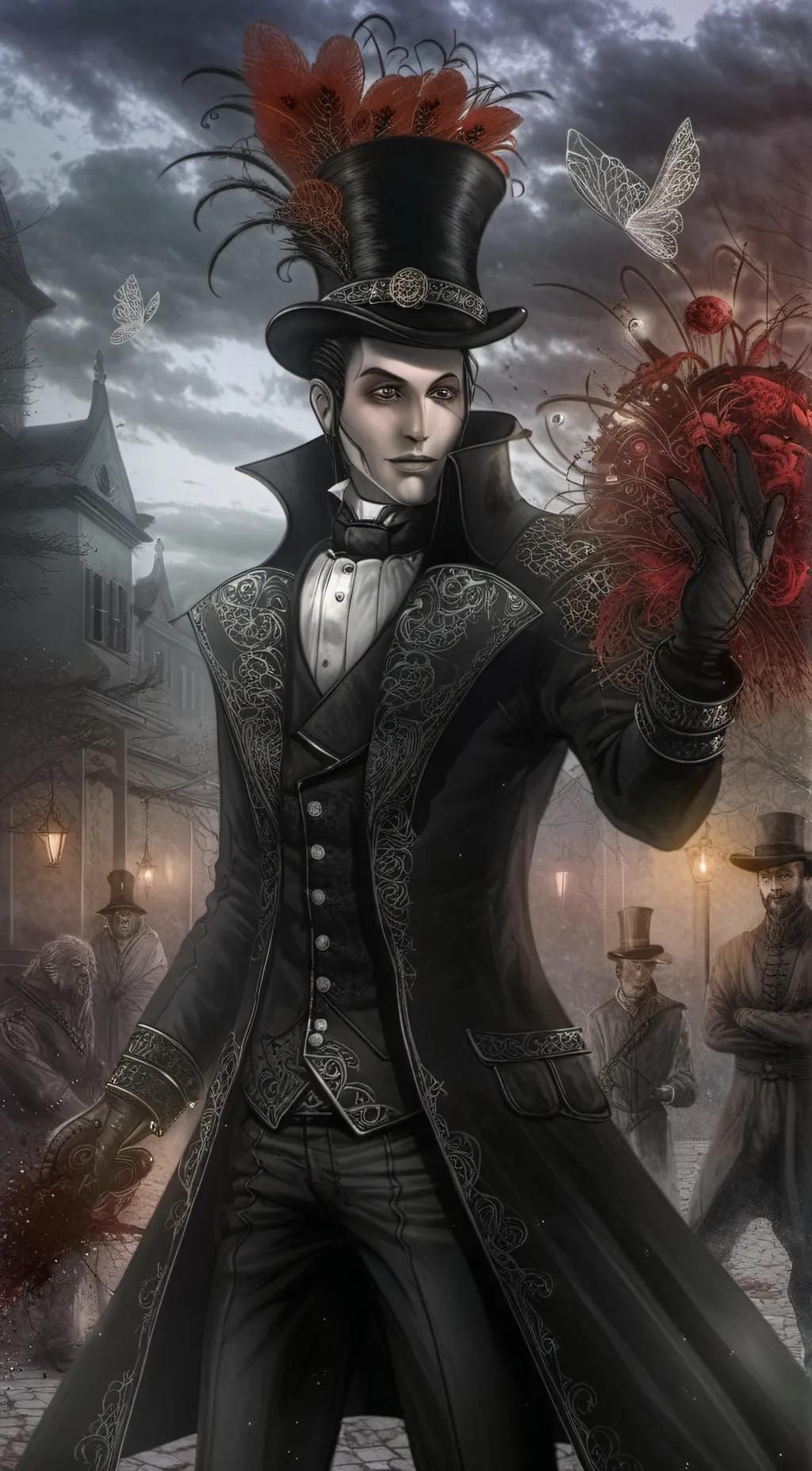 ai character: Helluvu boss background