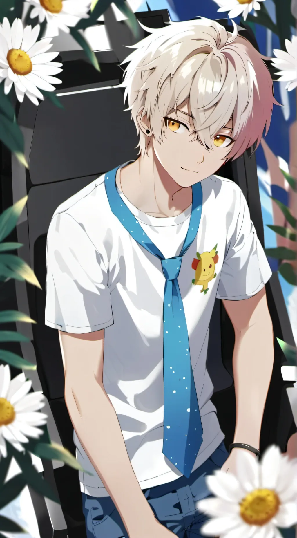 ai character: gay background