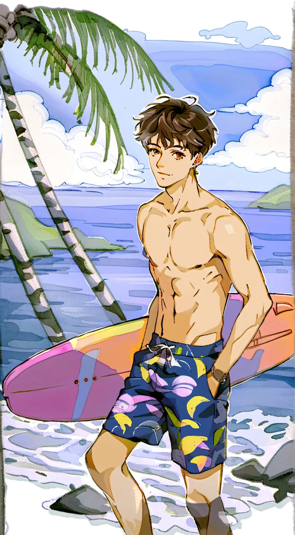 ai character: Micheal background