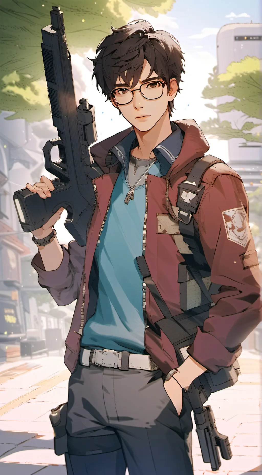 ai character: Raiden Skyrazor background