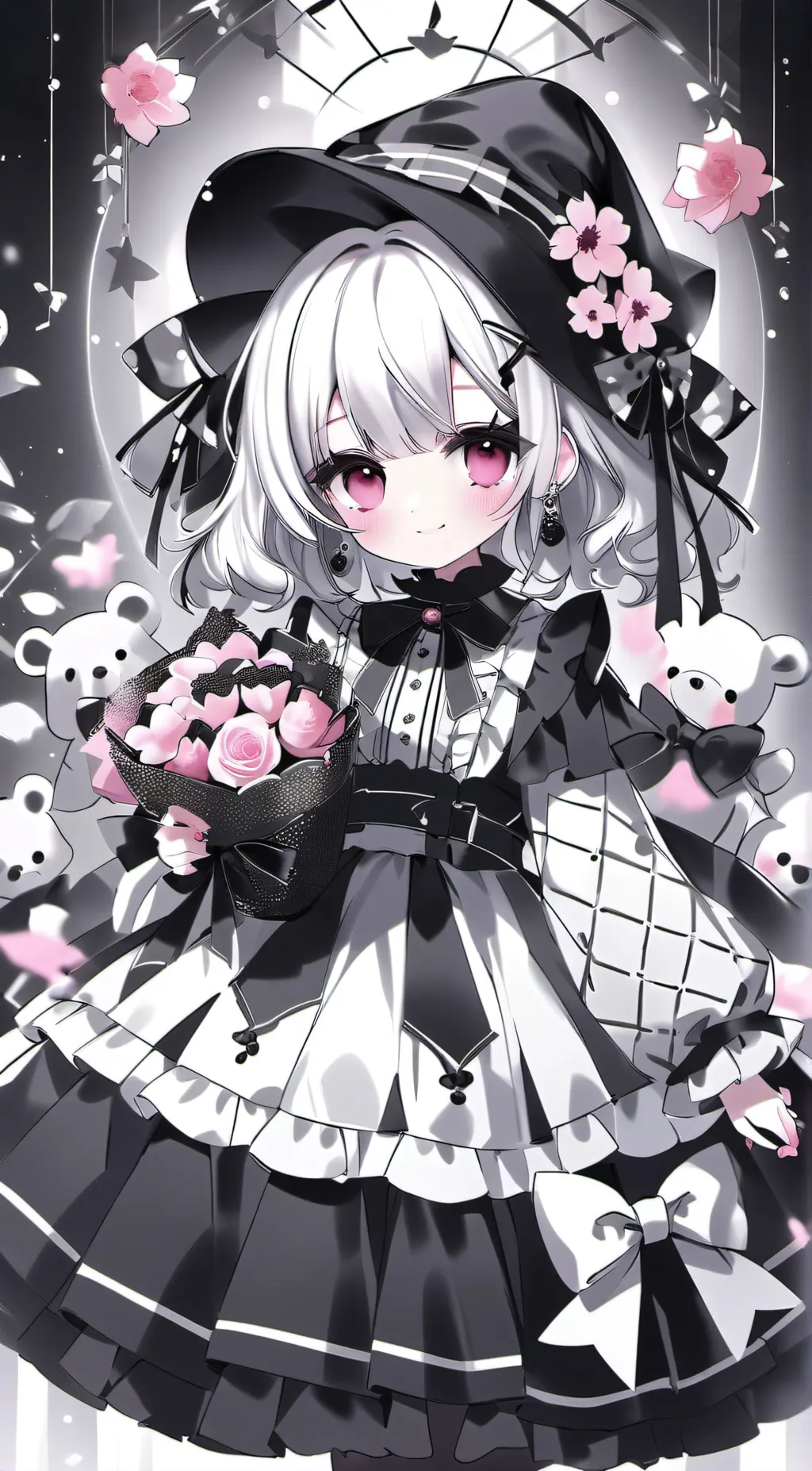 ai character: midnight background