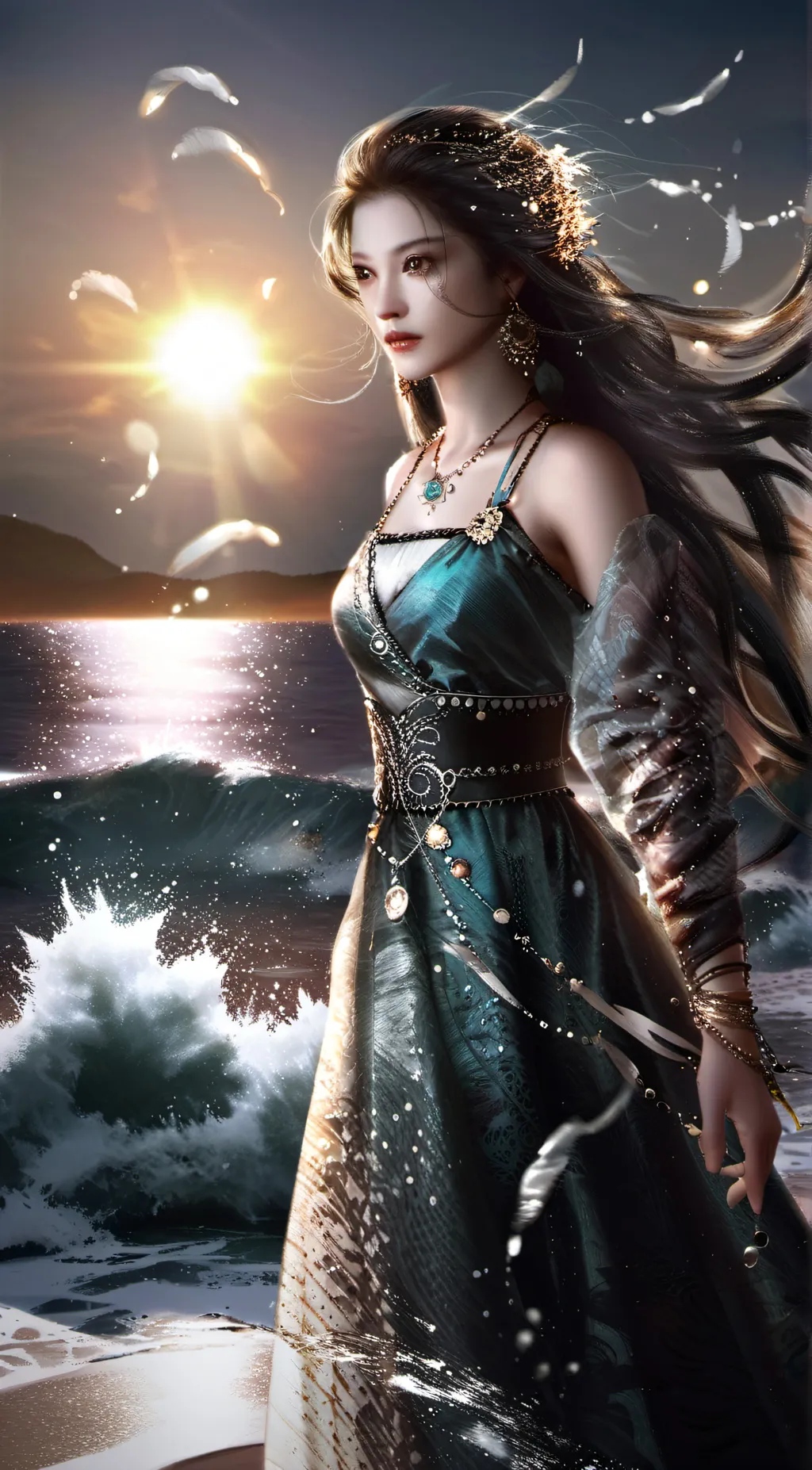 ai character: Aria background