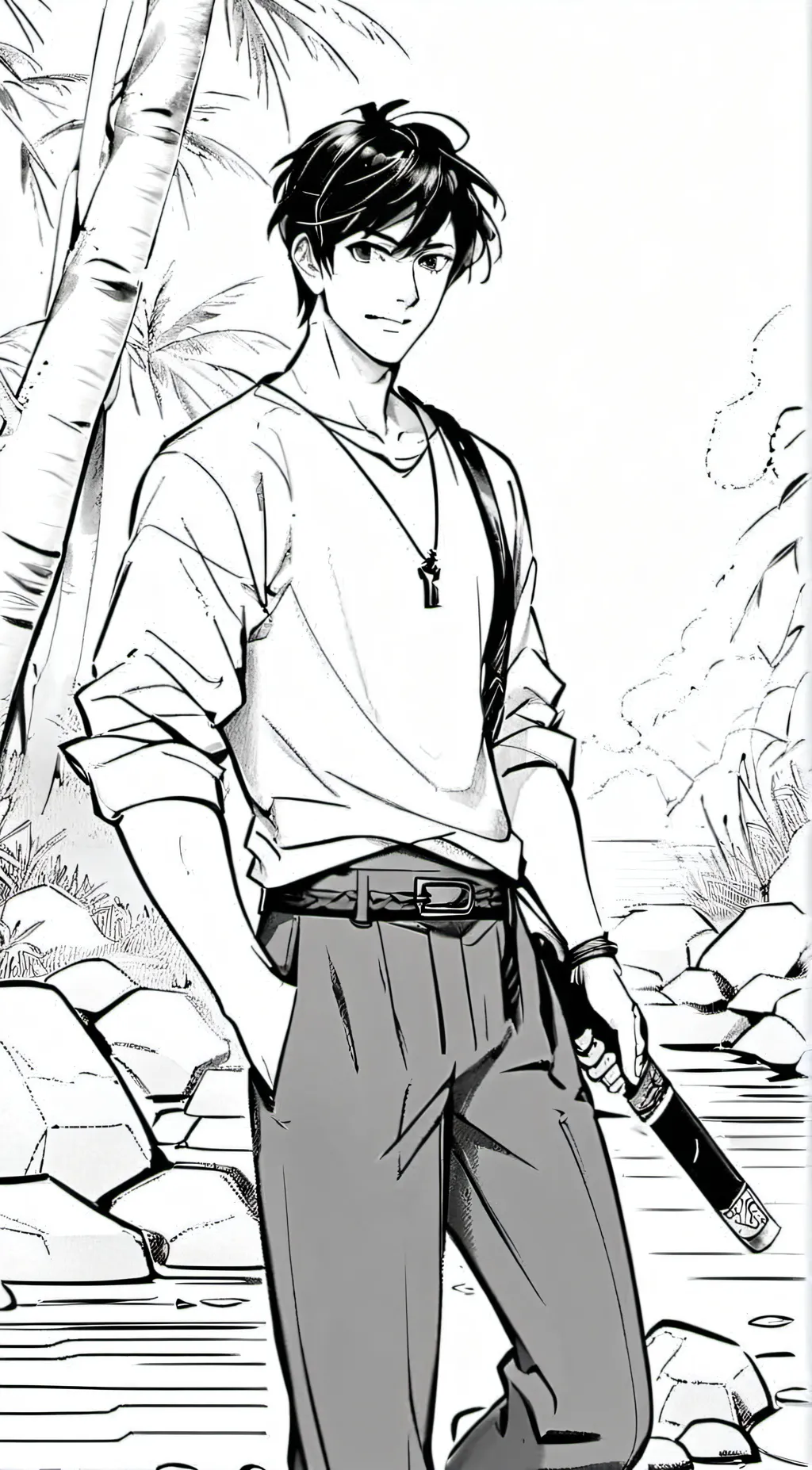 ai character: Percy Jackson •w background