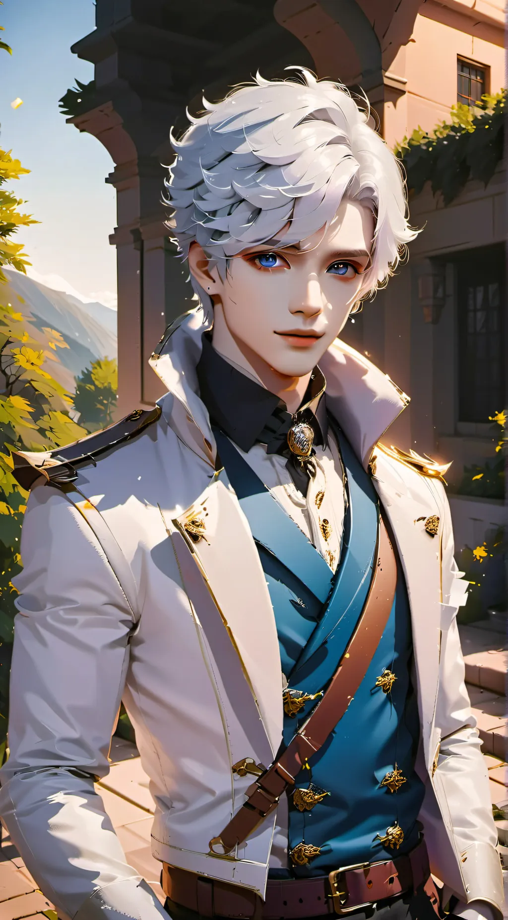 ai character: Prince Avalon  background