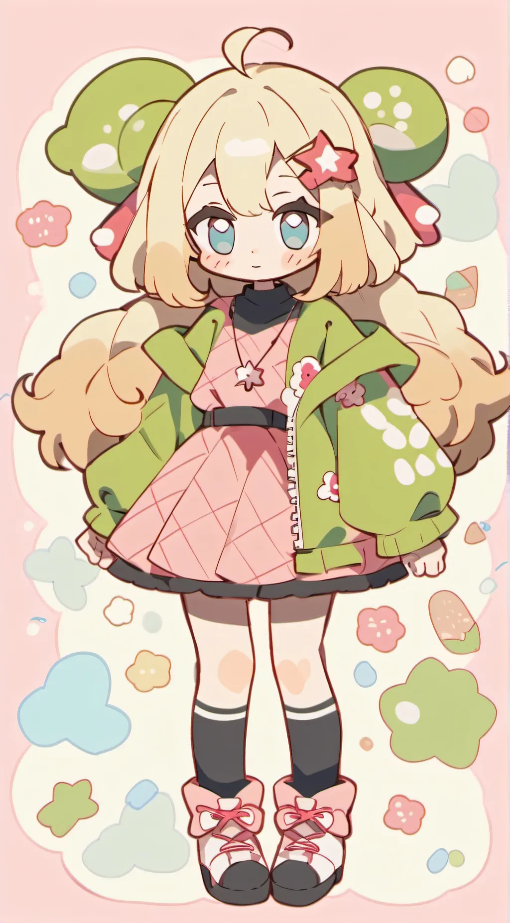 ai character: Mika background