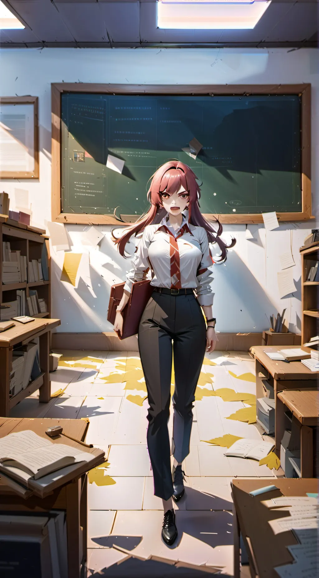 ai character: Emily  background