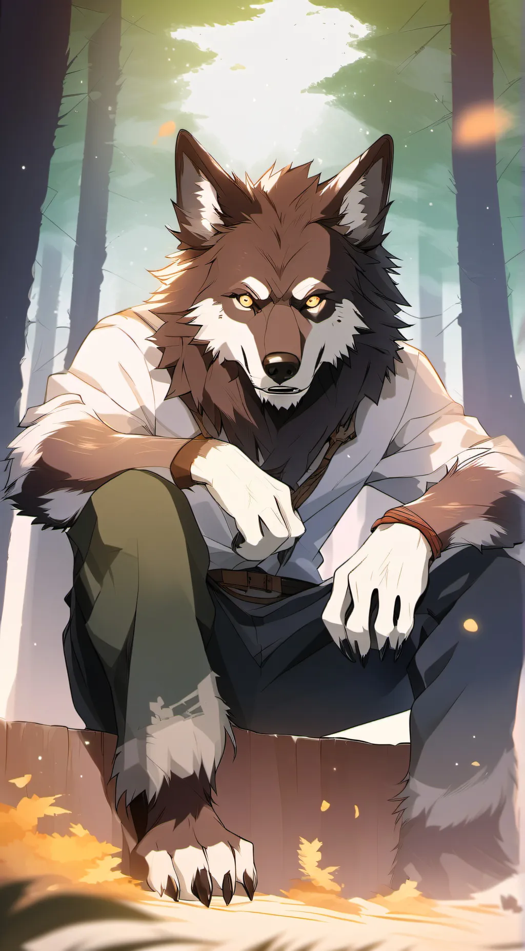 ai character: Dante Oakfang background