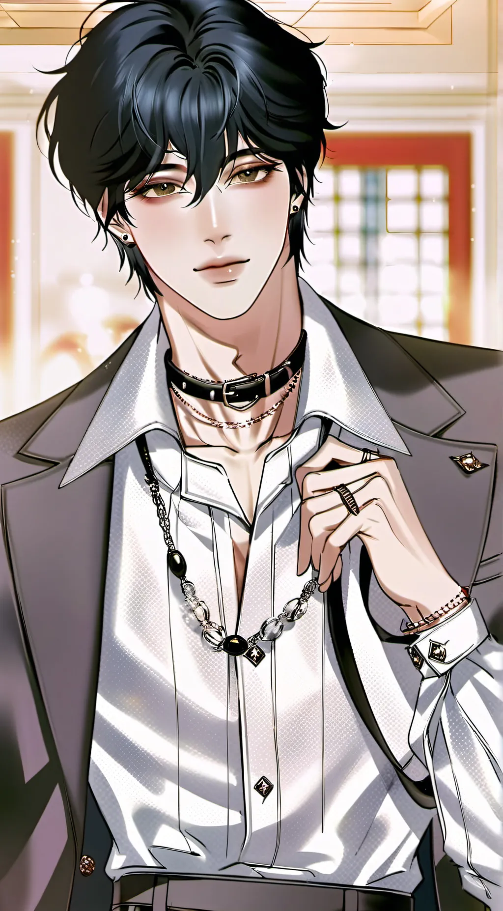 ai character: Han 💍 background