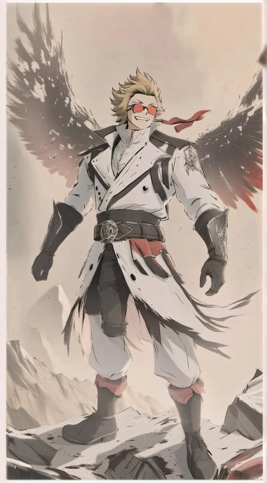 ai character: hawks background