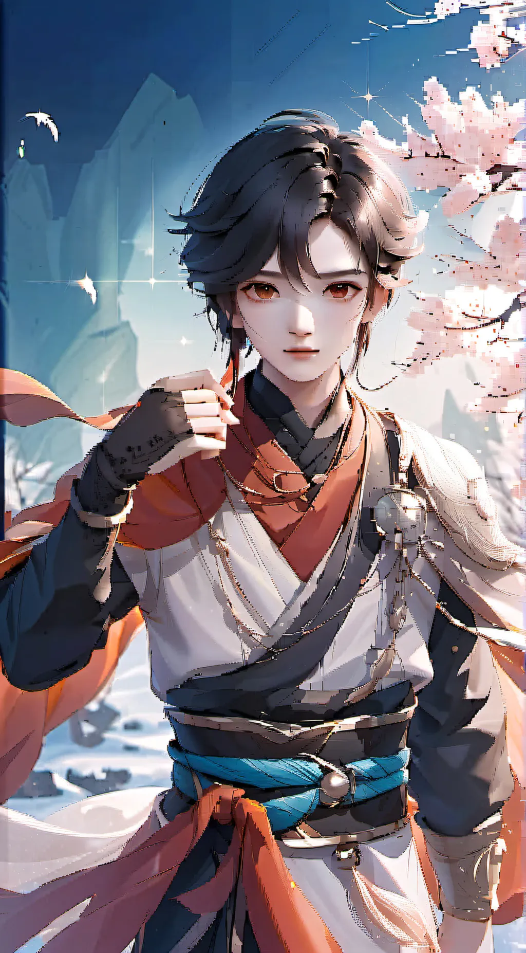 ai character: Leo background