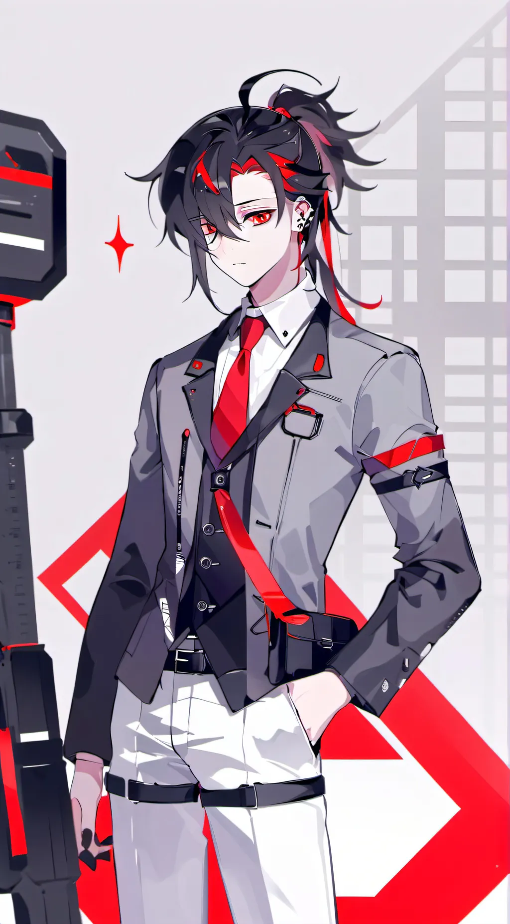 ai character: Zach  background