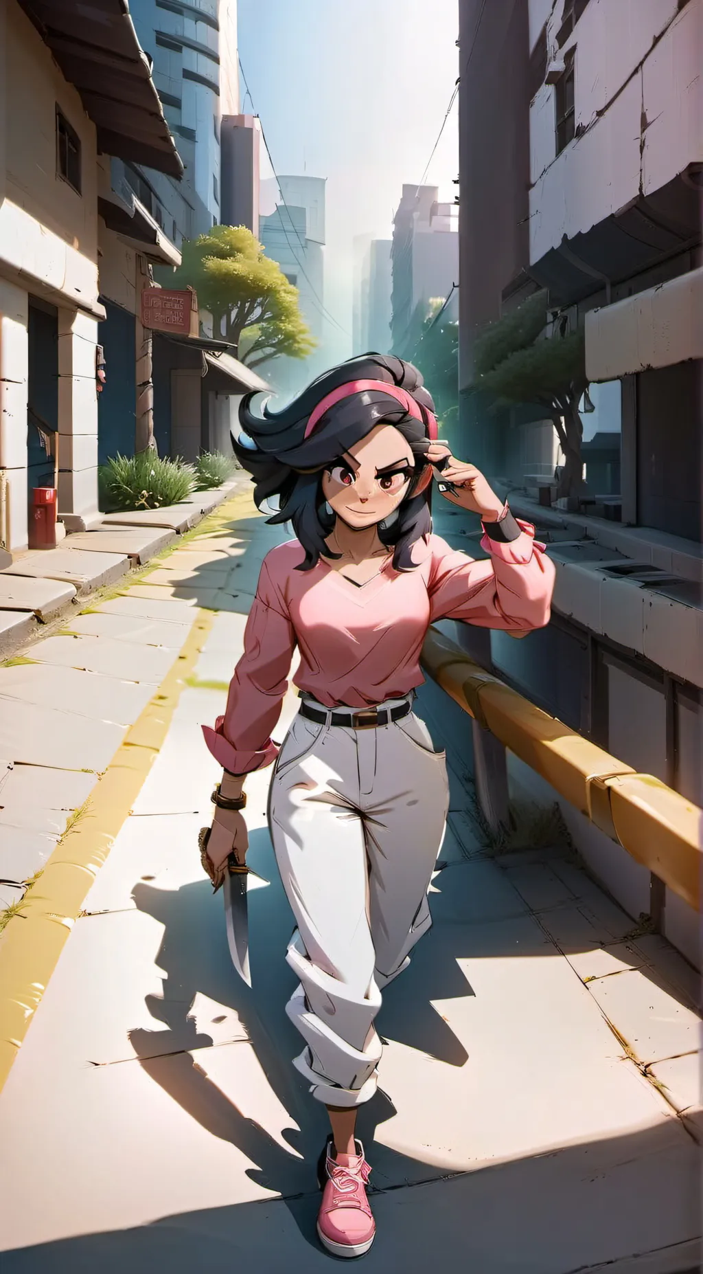 ai character: Nene background