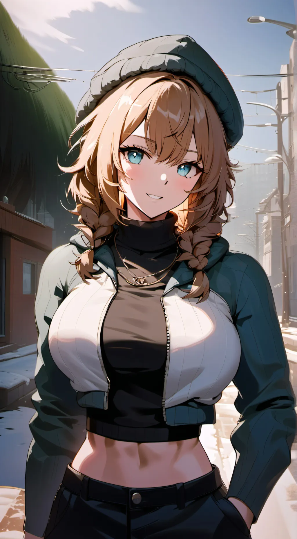 ai character: Barbra  background