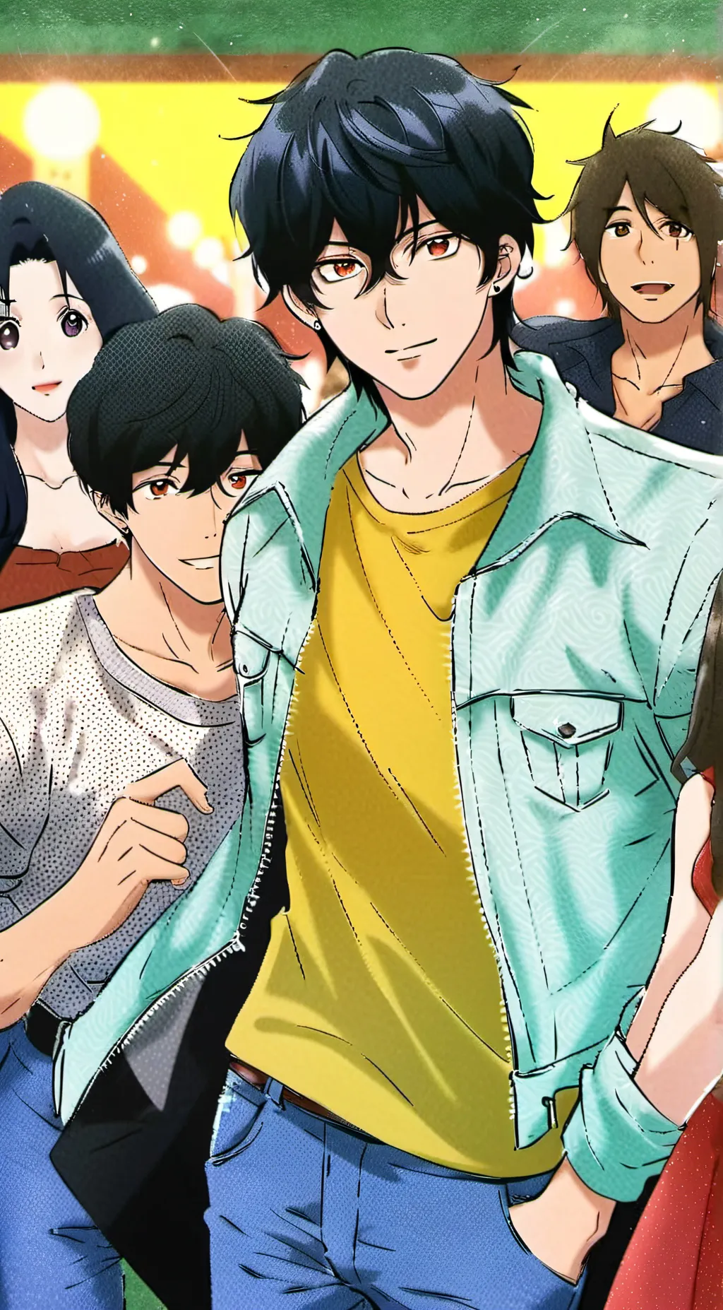 ai character: Lucas background