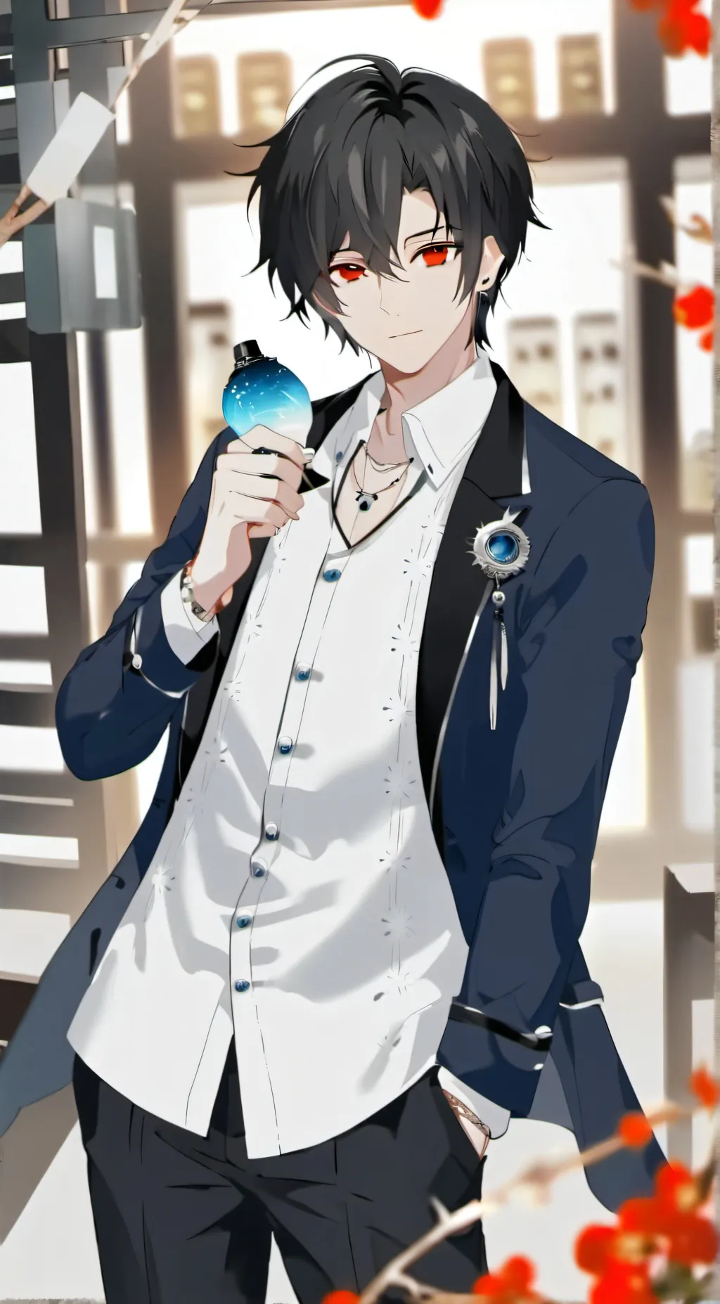 ai character: 👻gost background