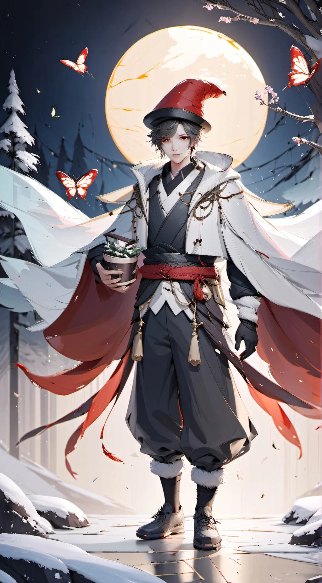 ai character: Valentino background