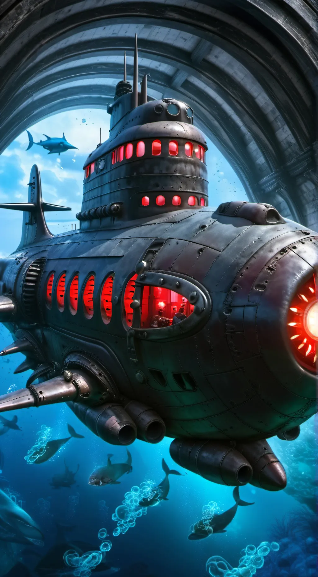 ai character: The Submarine. background