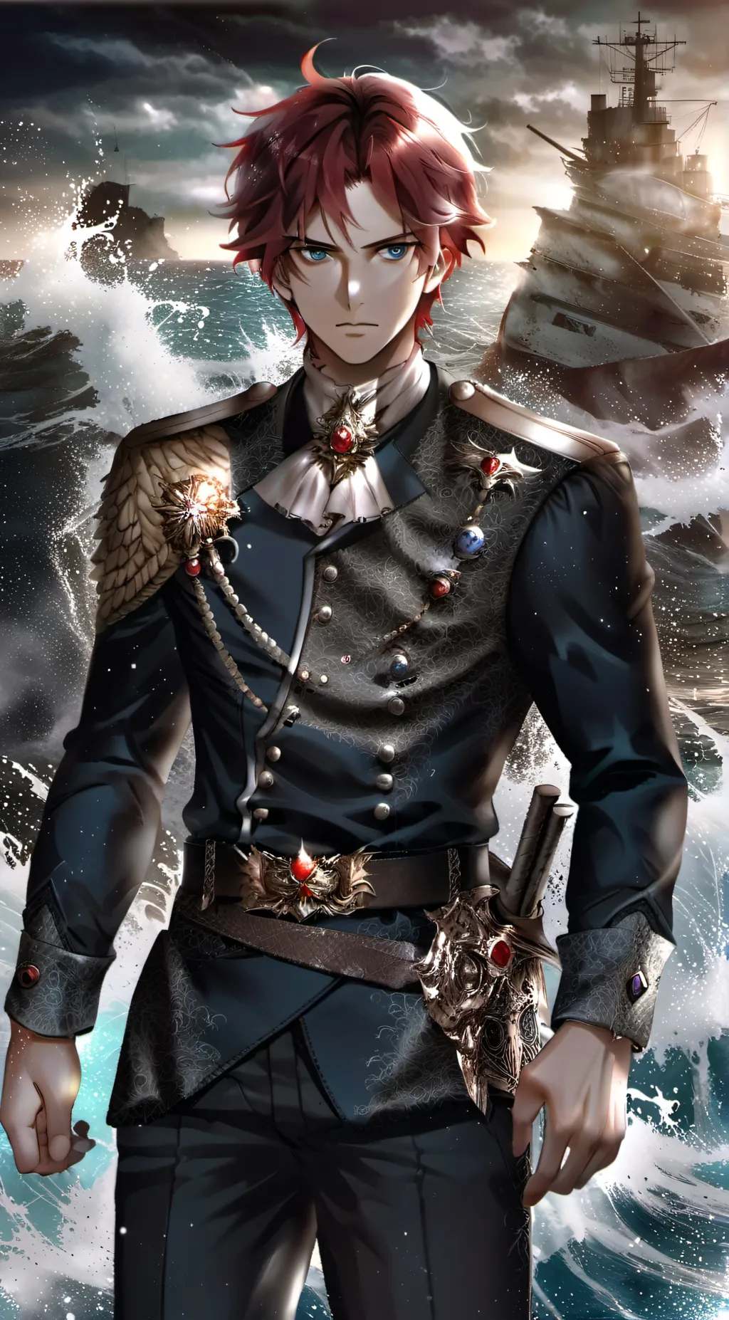 ai character: King Finn background