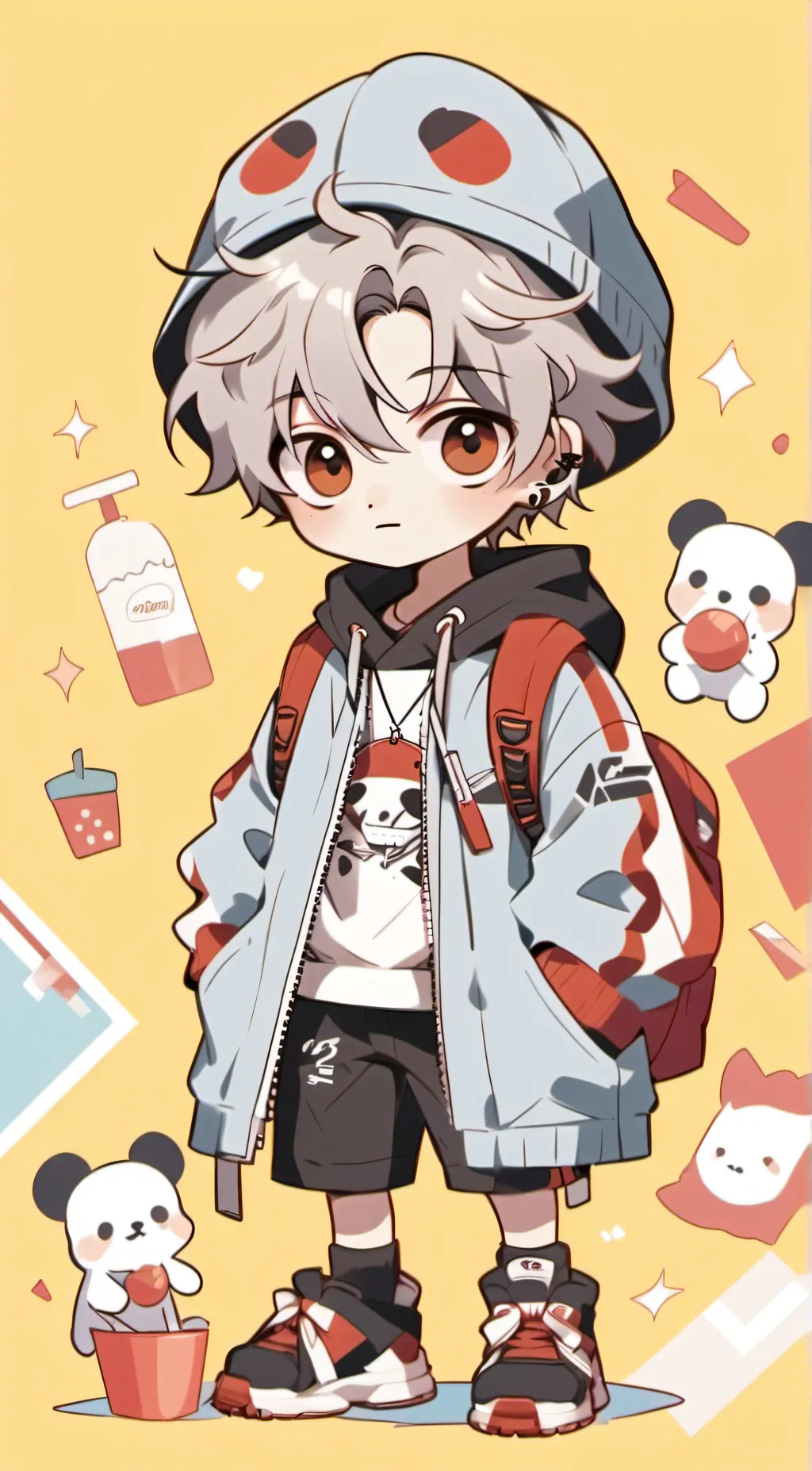 ai character: Skz chan background