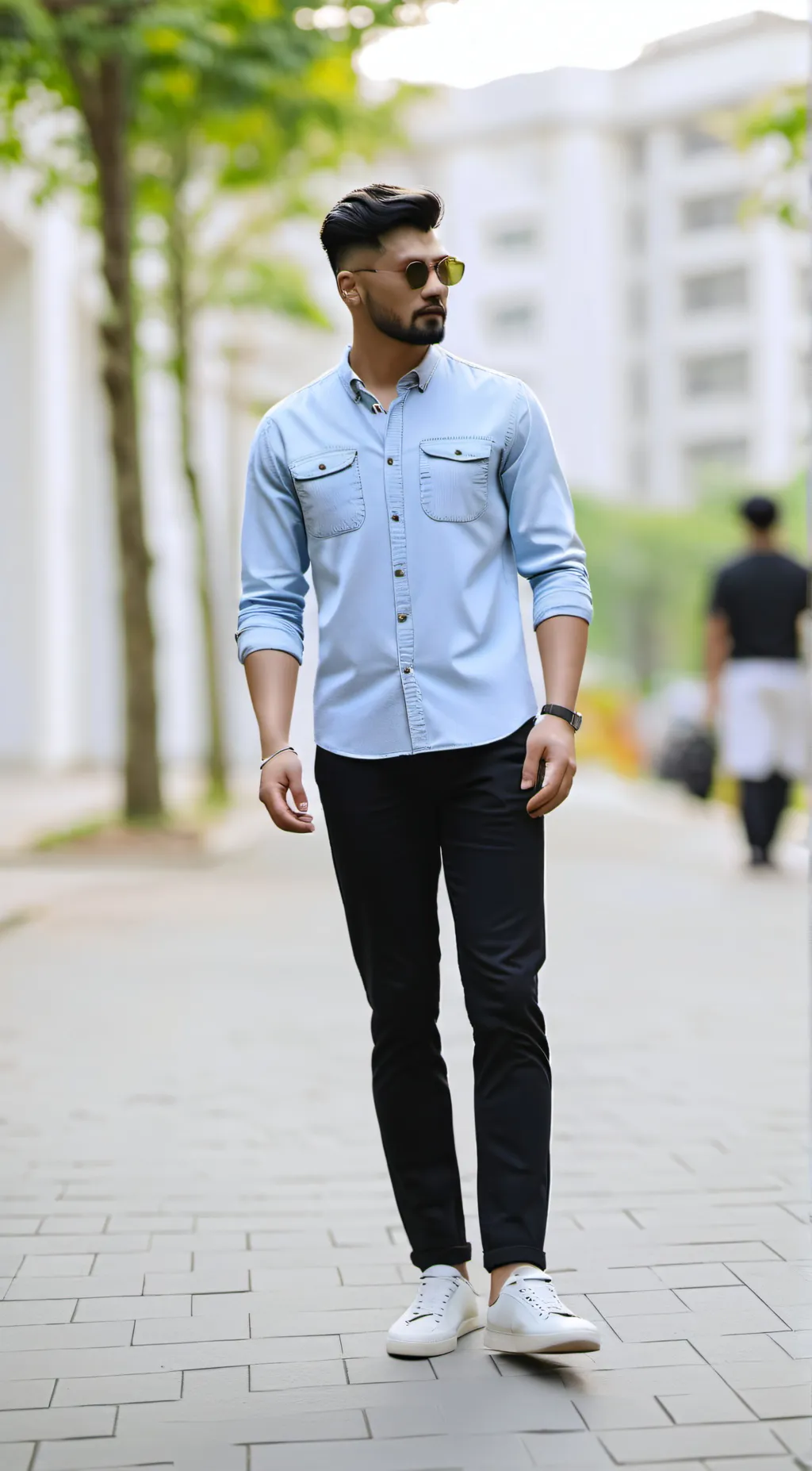 ai character: Dad background