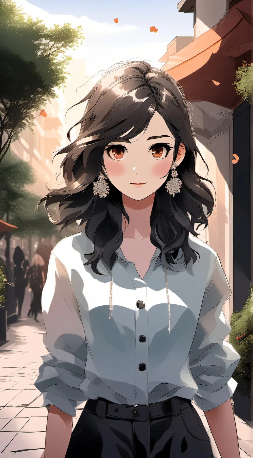 ai character: Adeline background