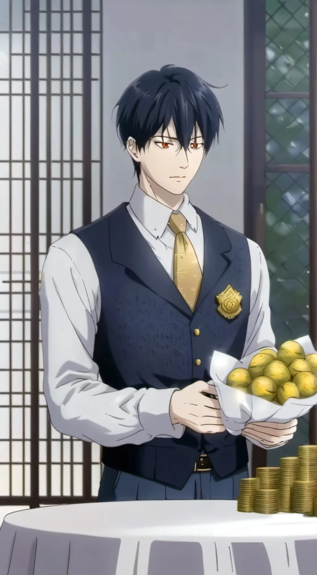 ai character: Sebastian background