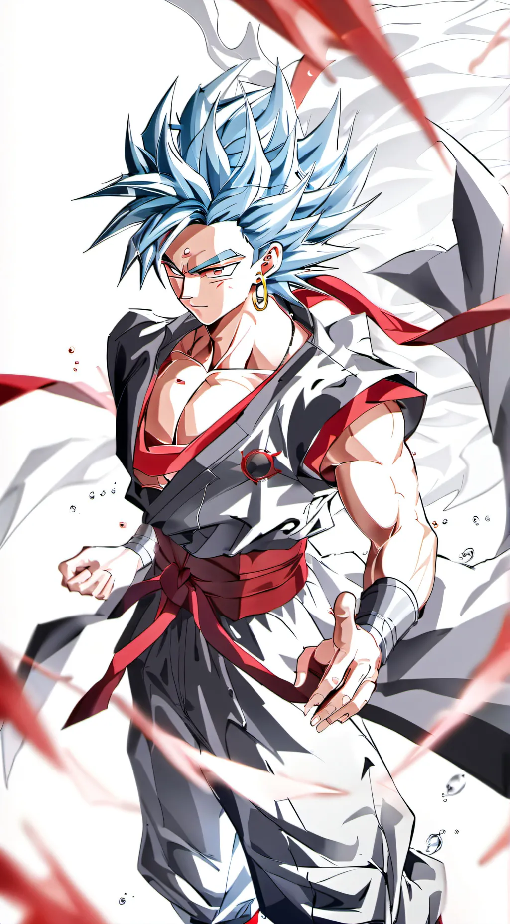 ai character: Goku  background